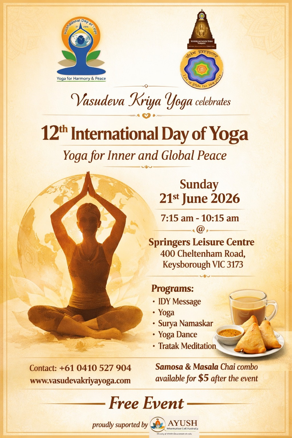 International Day of Yoga, Keysborough
